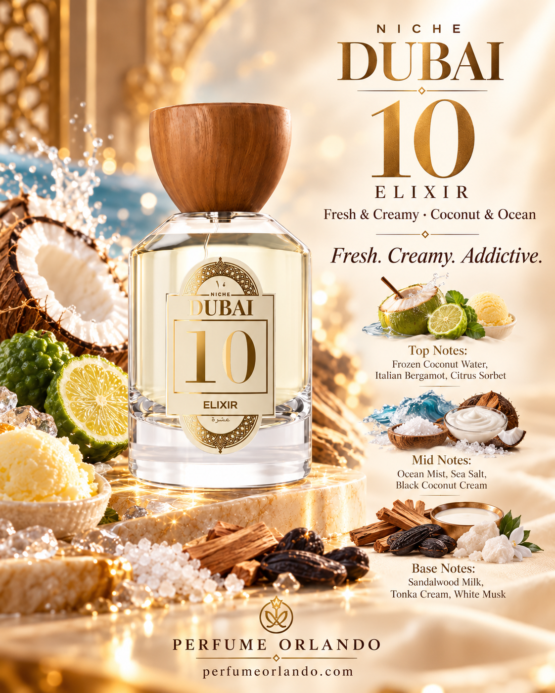 Niche Dubai 10 Elixir - Perfume Las Vegas